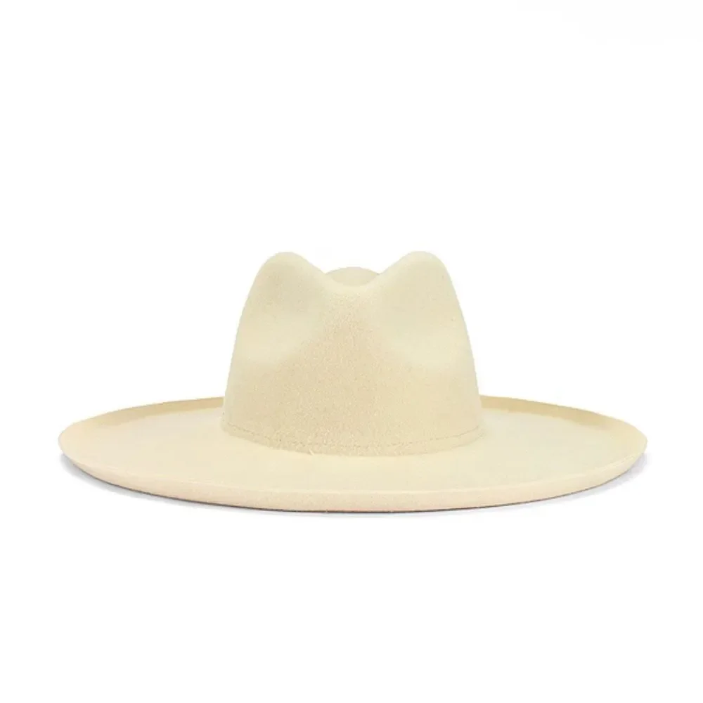 Lack Of Color Melodic Fedora Ivory White Wide-Brimmed Hat Revolve As Is